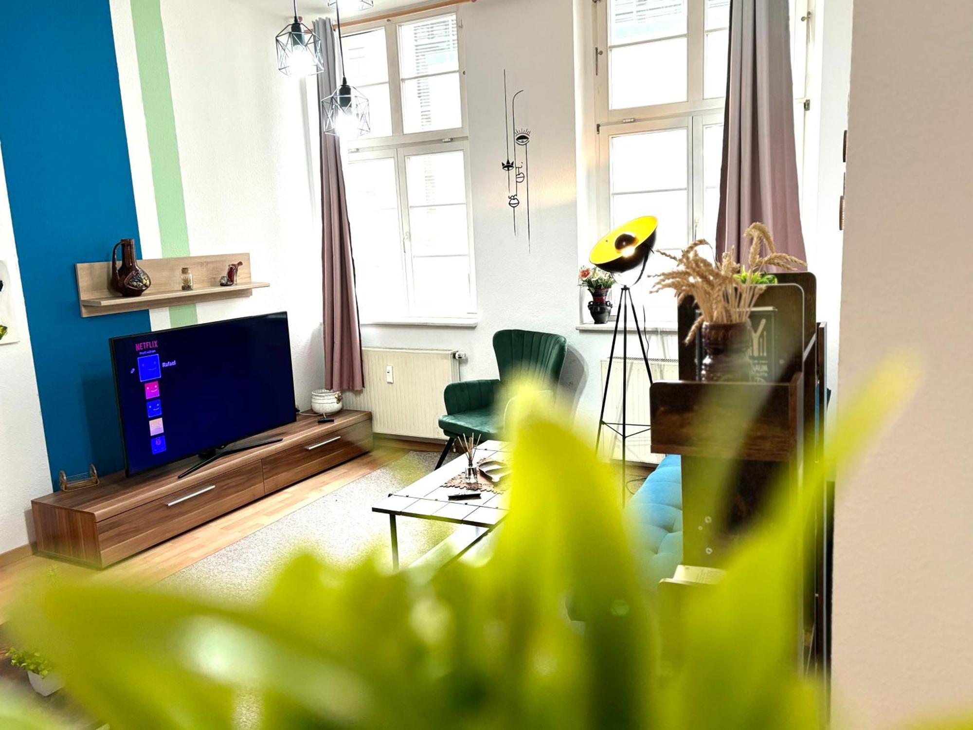 Piano Apartment Halle Center - Netflix - Free Wifi 2 Exteriör bild